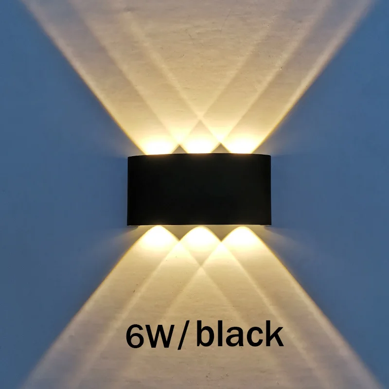 Вверх и вниз настенный светильник IP65 водонепроницаемый алюминиевый Wandlamp для