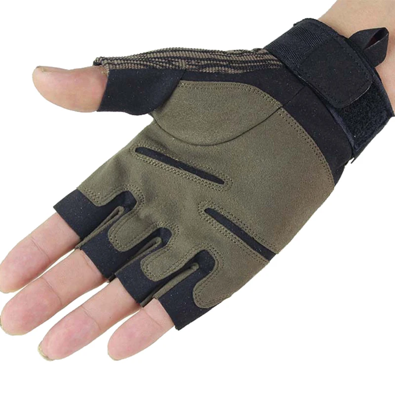 Охотничьи перчатки военные тактические для страйкбола мотоциклетные на