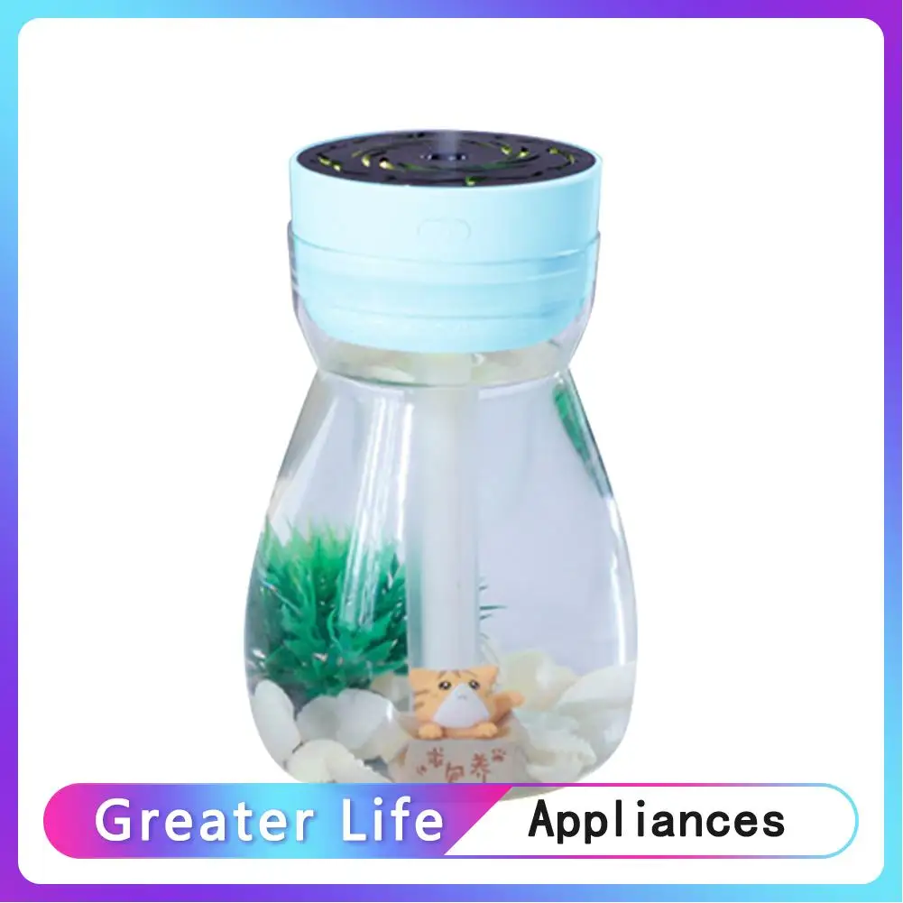 

ABS Diffuser Fish Tank Humidificador Home Car Ultrasonic USB Fogger Mist Maker Moisturizing Spray Student Dormitory