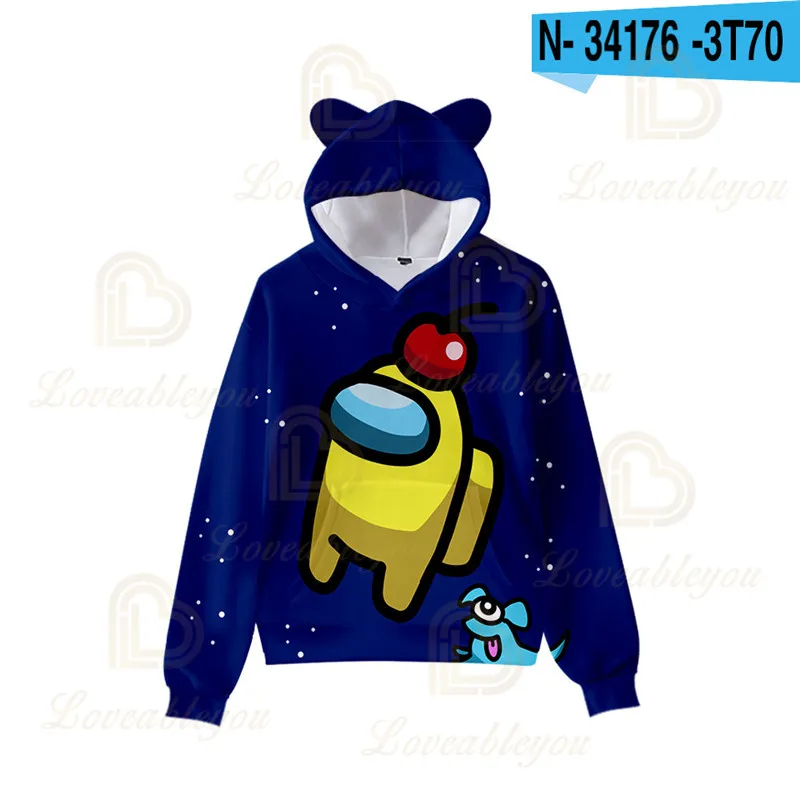 

Children Game Hoodie Kids Cartoon 3D Printed Sweatshirt Boys Girls Pullover Harajuku Sudadera Autumn Winter Tops