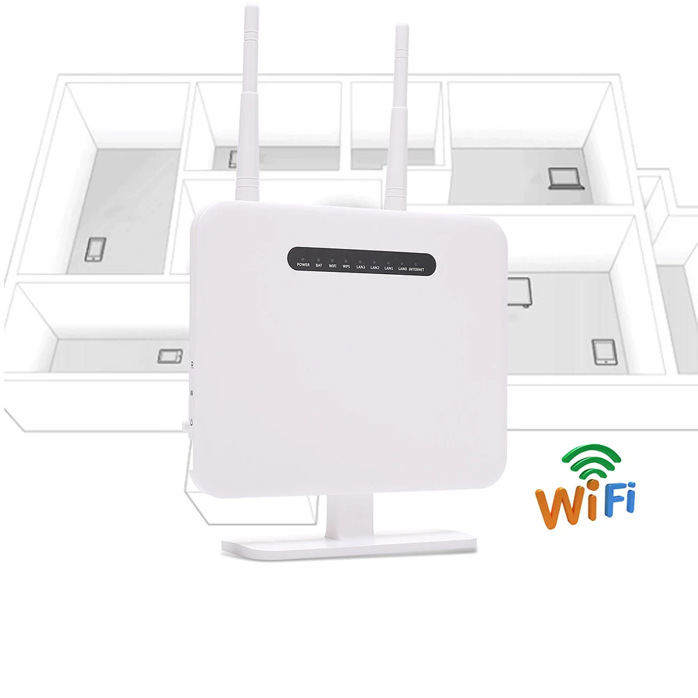 4G LTE Ulocked FDD высокоскоростной модем Wi Fi беспроводной RJ45 порт Usb разъем 300 Мбит/с