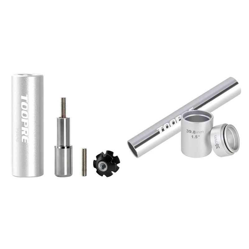 

TOOPRE Bike Repair Tool Universal Front Fork Setter Kit & TOOPRE Bicycle Fork Headset Installation Tool