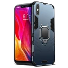 Бронированный чехол с кольцом-держателем для Xiaomi mi 8 pro, Mi8 Explorer Edition, Мягкий бампер для телефона Xiaomi 8 pro, чехол для mi 8 pro