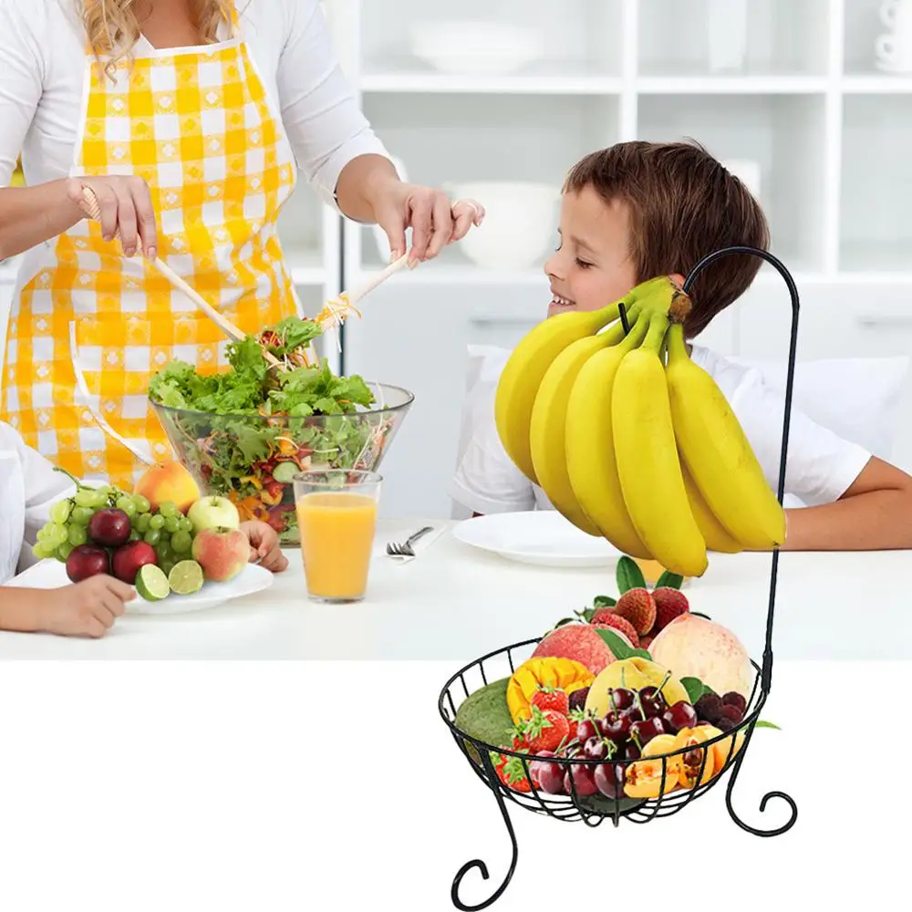 Металлическая подставка для фруктовой корзины Скандинавское творчество корзина