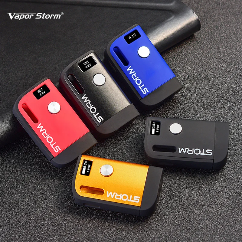 100% Аутентичный Vapor Storm S1 батарея мод 800mAh Батарея с регулируемым напряжением 510