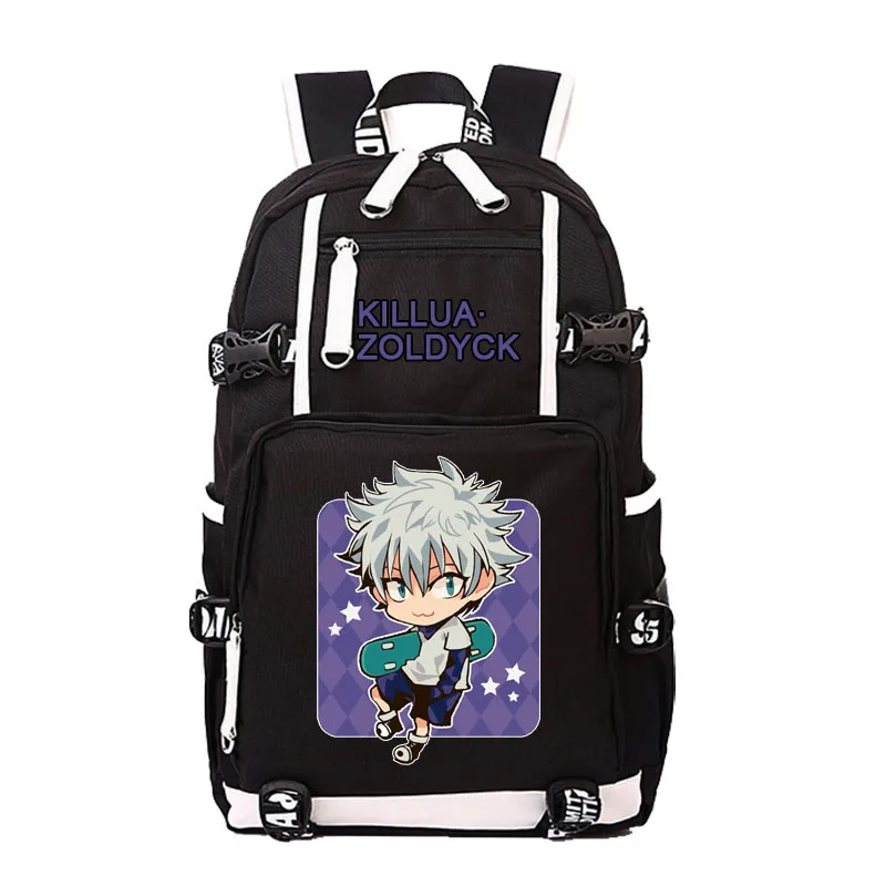 Рюкзак Hunter×Hunter Killua Zoldyck рюкзак для косплея студентов подростков школьный ранец