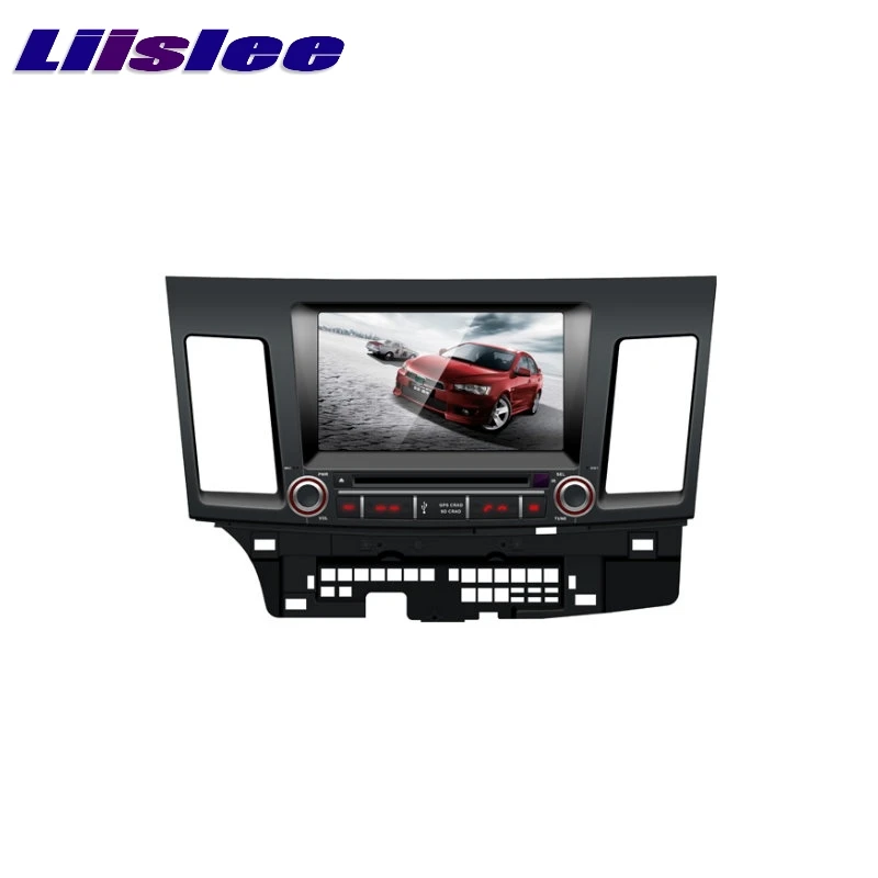 Для Mitsubishi Lancer Fortis iO EX LiisLee Автомобильный мультимедийный телевизор DVD GPS аудио Hi Fi