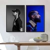 nipsey hussle victory lap hip hop rap music star poster and prints painting decoration living room home decorative