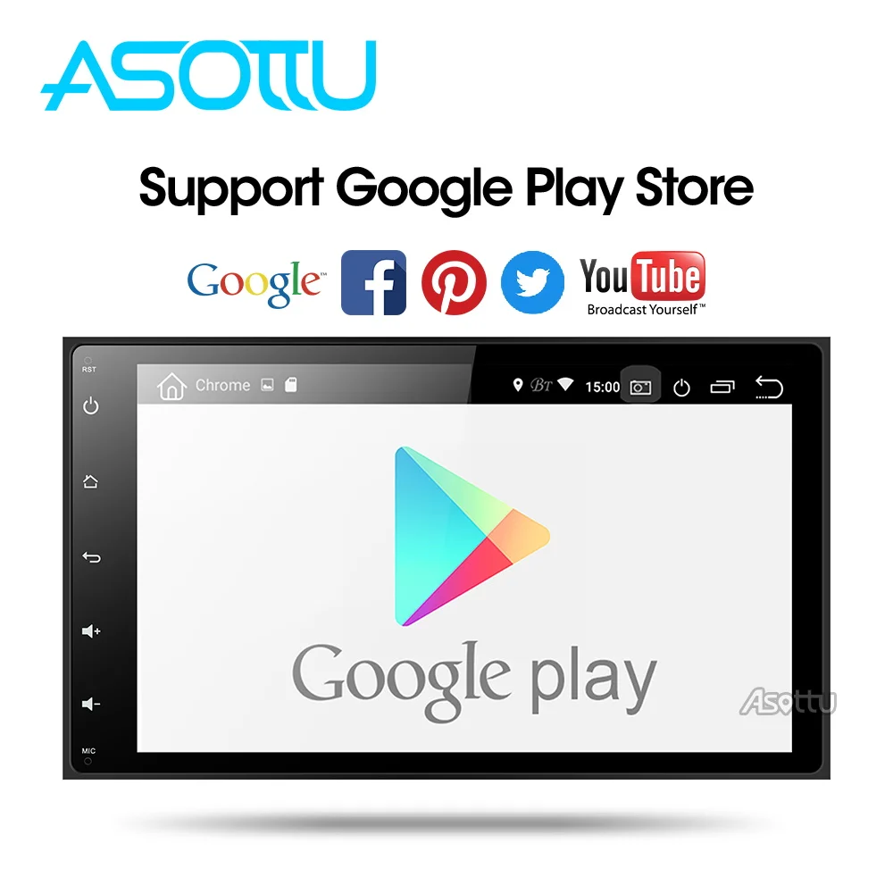 Asottu DSP android 9,0 px30 автомобильный DVD для Toyota Corolla Auris Fortuner Estima vios Innova gps навигация