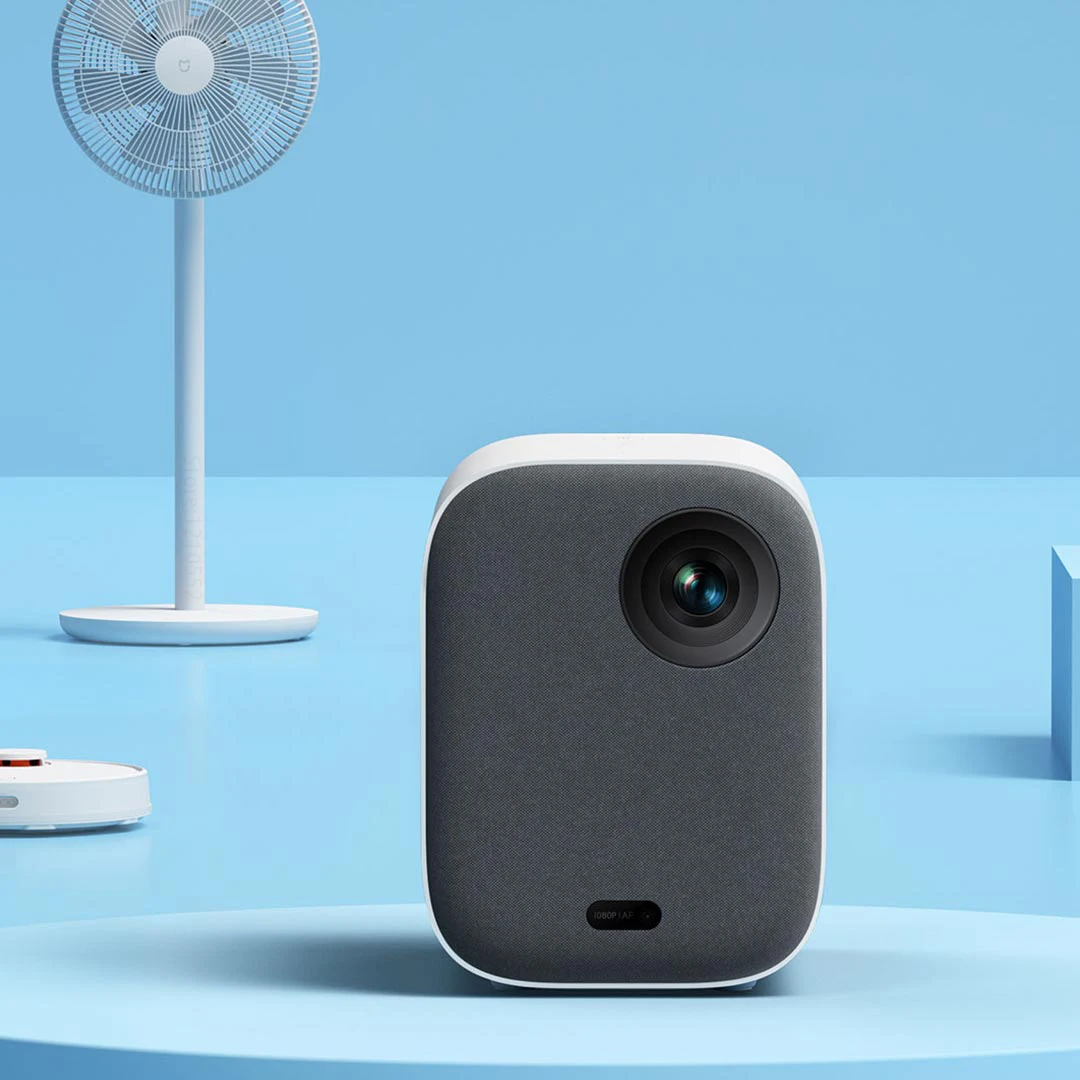 Новый умный проектор Xiaomi Mi 2 домашний кинотеатр Netflix Android TV вход 4K автофокусировка