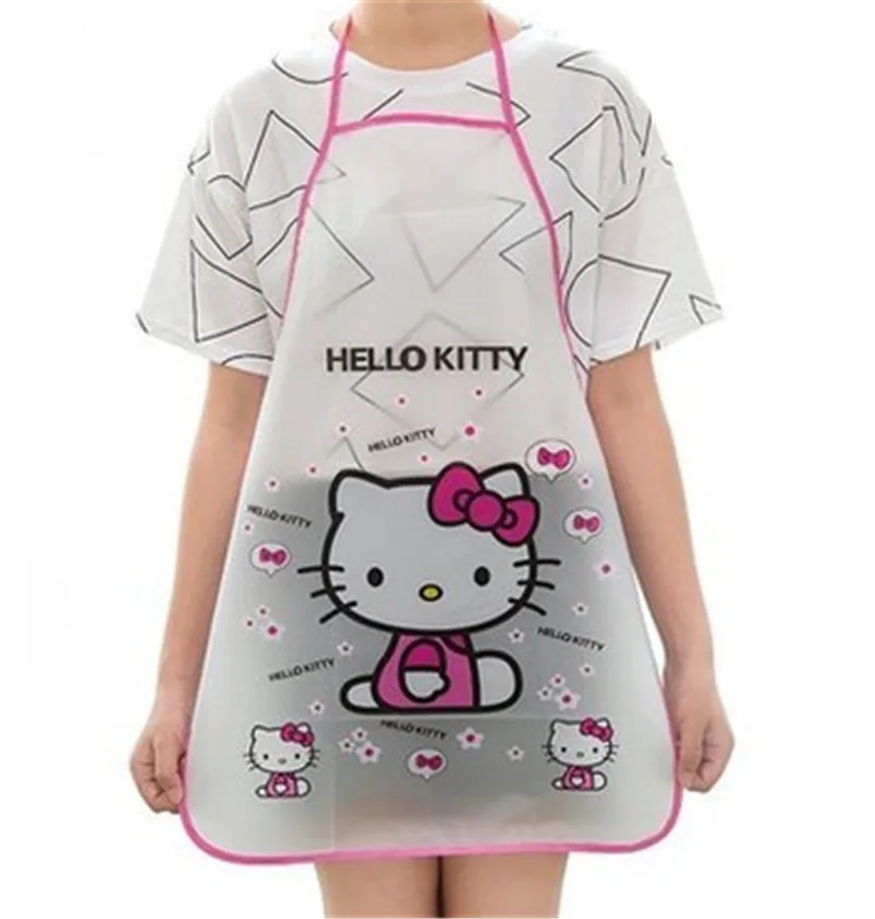 Мультяшный Кухонный Фартук с изображением кролика Детские фартуки фартук для