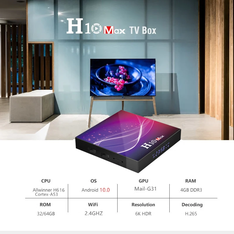 Мини ПК T98 Android 7 1 2 GB 16 Smart ТВ коробка RK3328 4 ядра USB3.0 Wi Fi BT4.0 Декодер каналов