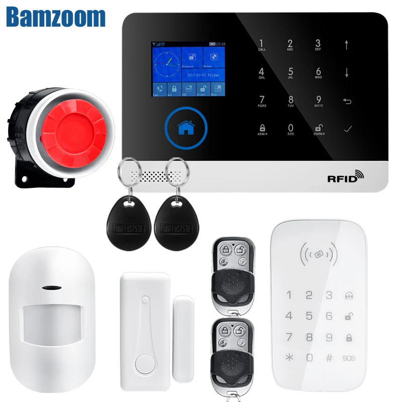 Система сигнализации с Wi-Fi и GSM беспроводные детекторы сигнализация для умного