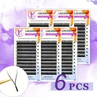 Ресницы Y-образные, 6 лотков, 0,07 C D 8-15