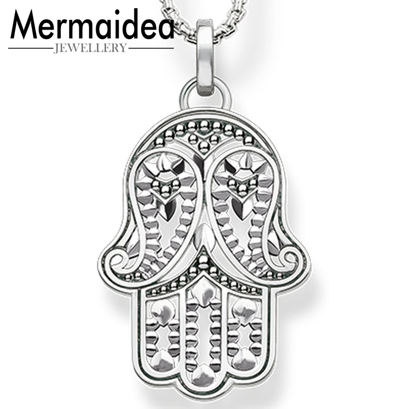 Necklace Paisley Design Hand of Fatima 2020 Brand New Link Chain Fashion Jewelry Jewellery Gift Women Friend | Украшения и