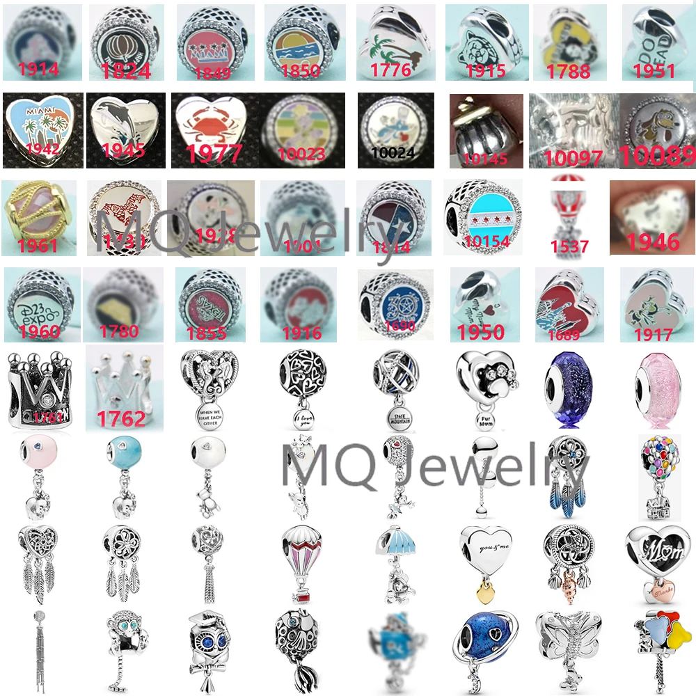 

05 Modern Fashion 100% 925 Sterling Silver Round and Heart-shaped Beads Ladies Fashion Jewelry Free Wholesale Shipping