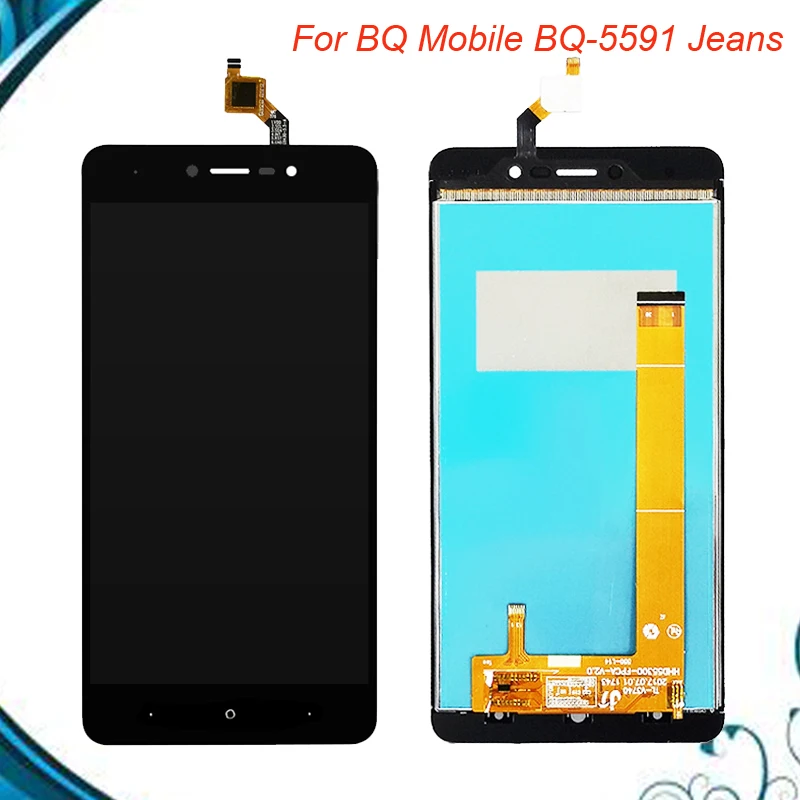 ЖК дисплей 5 3 дюйма для BQ Mobile 5591 BQ5591 Jeans + дигитайзер сенсорного экрана