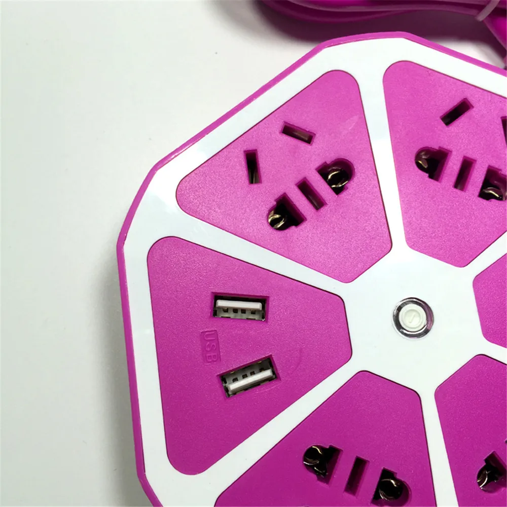 extension socket board with usb port mobile phone charging power strip outlet for home office multifunctional smart electric free global shipping