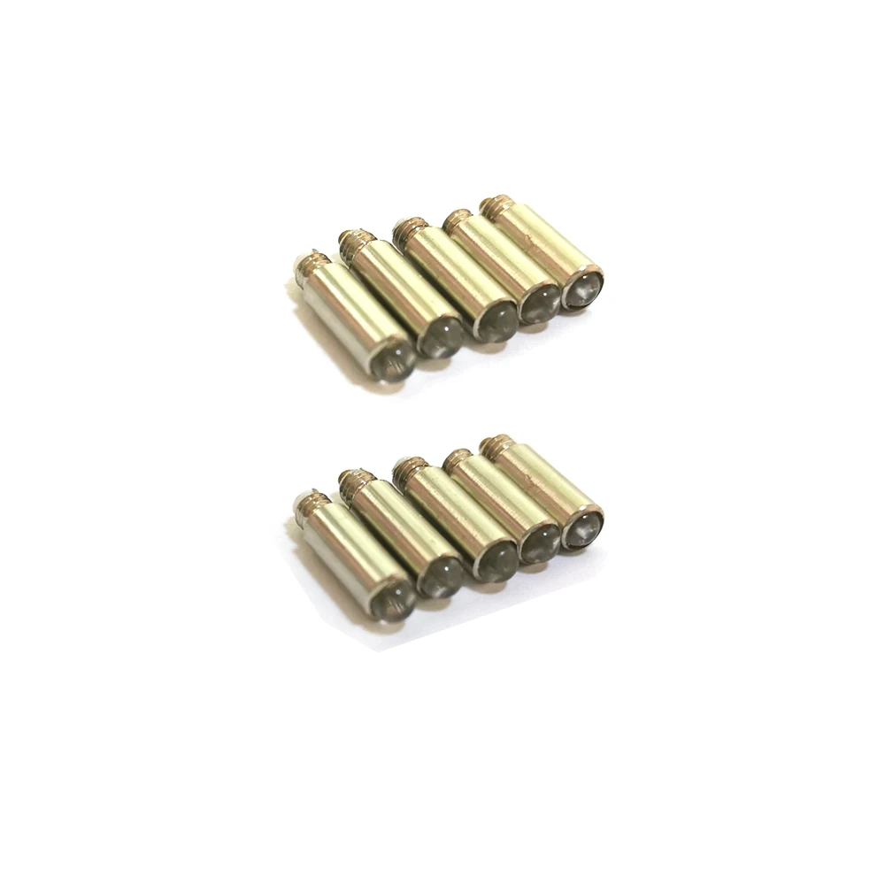 10 шт. светодиодный Ларингоскоп лампы Ручка высота каблука 18*5*5 мм Бесплатная