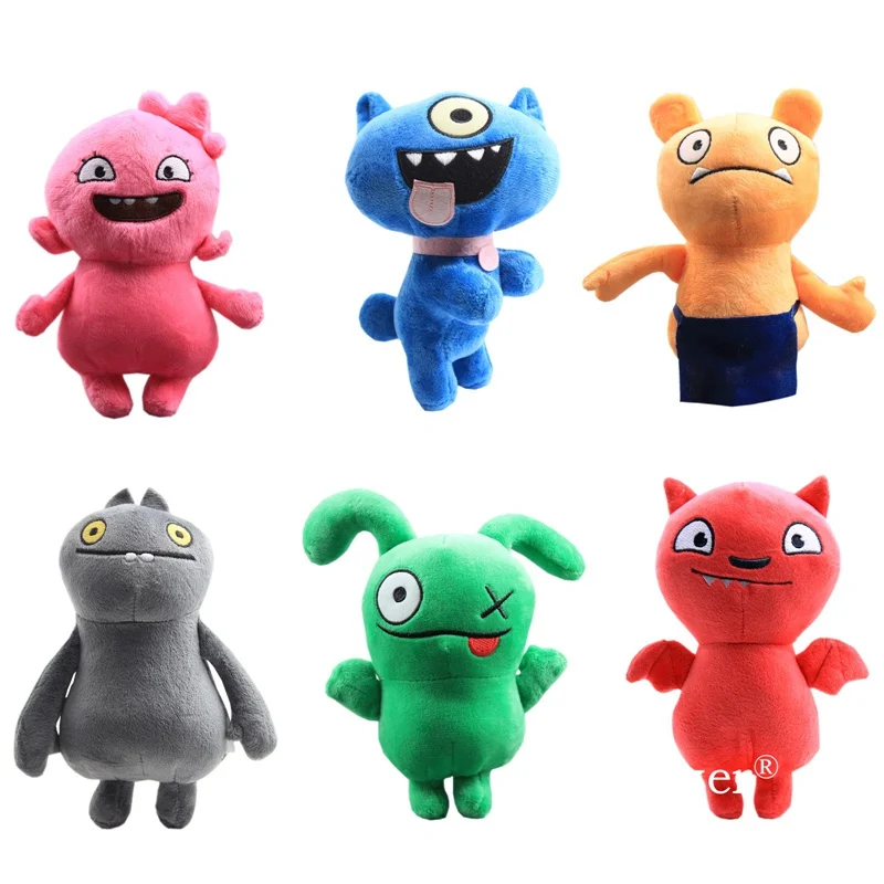 Игрушки из фильма 6 цветов Uglydolls Cuddly Красочные куклы подарок для детей