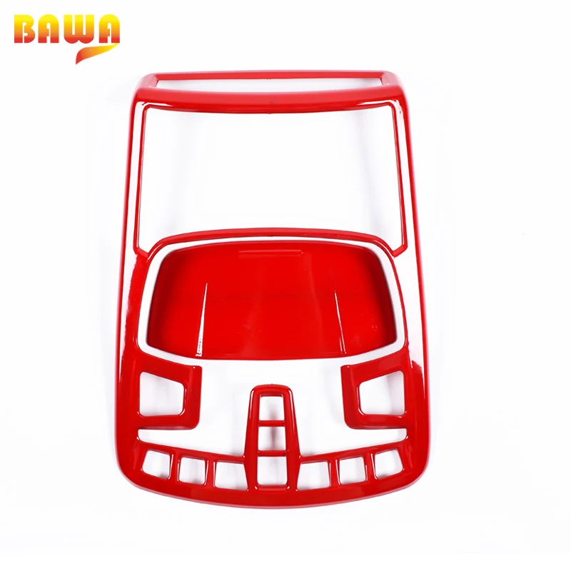BAWA For Ford F150 2015+ Car Interior Accessories Parts Car Roof Reading Light Lamp Panel Decoration Cover Stickers Shell