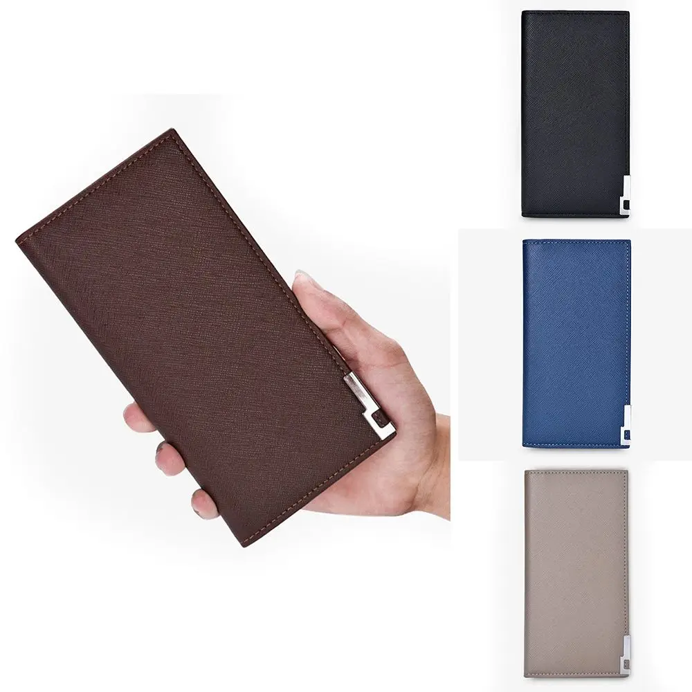 1 шт. Новое поступление Классические бумажник мужчины люксовый кожаный чехол