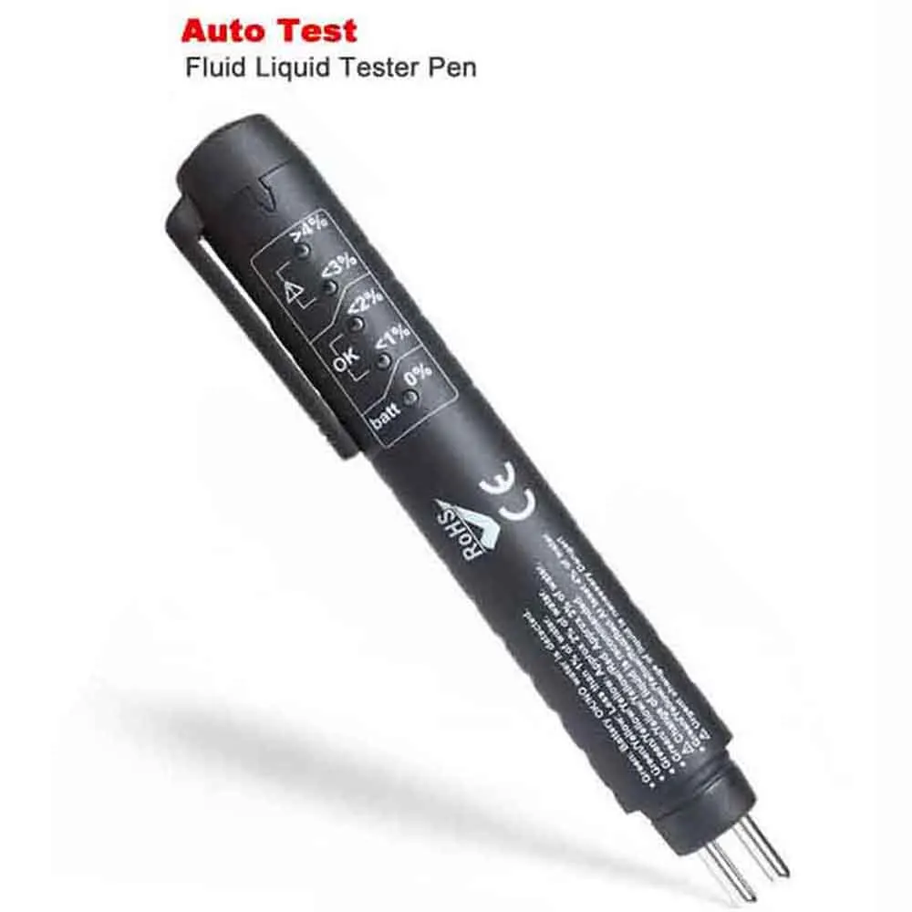 Тестер тормозной жидкости ручка для проверки светодиодный дисплей