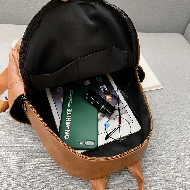 

Women Backpack Schoolbag Anti Theft Backpack Korean Style Student Black Vintage Backpacks For Teenage Girls Mochilas Schoolbag