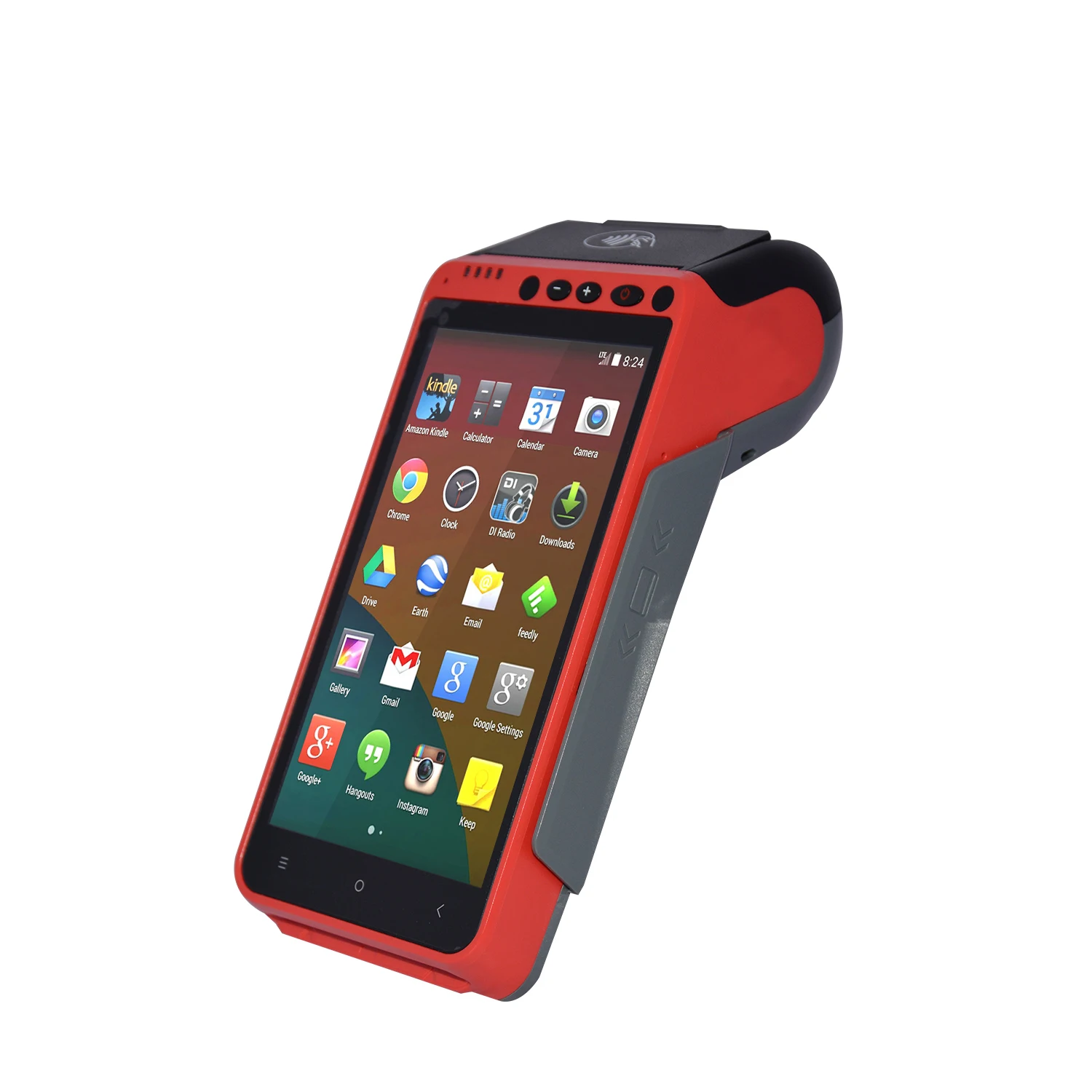 Портативный POS-терминал Android 7 0 с сенсорным экраном и термопринтером опционально