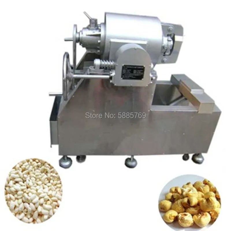 large air steam electric puffed machine/ rice corn puff making machines /wheat bulking machine
