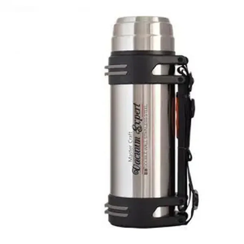 

Полностью стальной термос большой емкости, бытовой термос из нержавеющей стали 304, чашка, уличный портативный дорожный автомобильный термо...