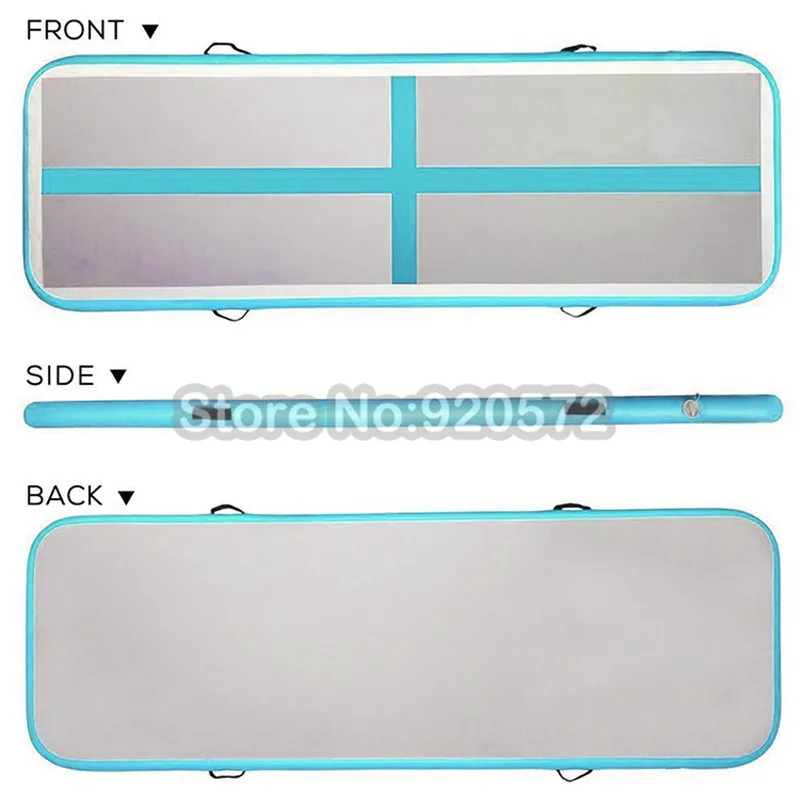 Гимнастический коврик Черлидинга 3 м с бесплатным насосом мини Коврики Для