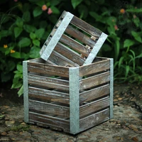 shabby chic handmade wooden vintage boxes and crates
