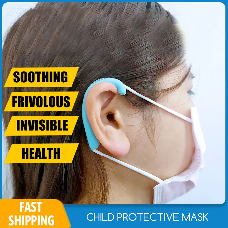 Маска с крючком маска одноразовая застежкой компаньон из силикагеля защита ушей