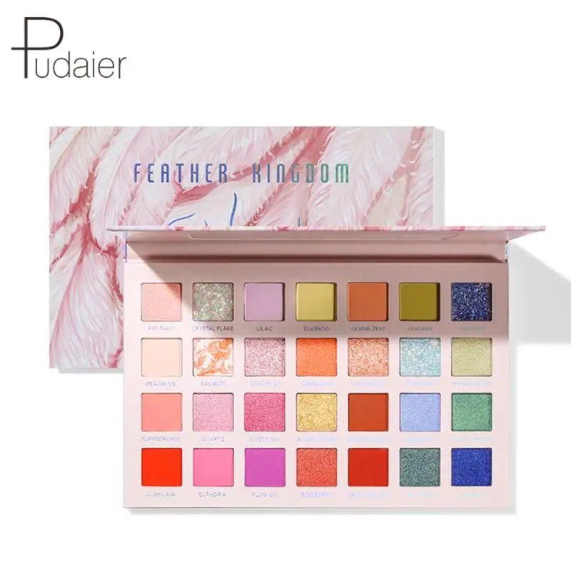 

28 Color Eyeshadow Matte Pearly Mashed Potato Eyeshadow Palette Pigment Cosmetics Concealer Long Lasting Eye Makeup TSLM1