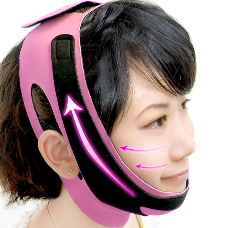 

Женский ремень для подбородка и щек, Ультратонкий ремень для похудения с V-образным вырезом, средства для красоты лица