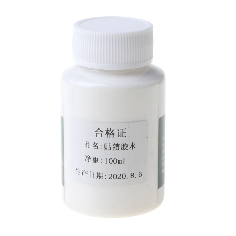 

100g Gilding Glue Gold Leaf Foil Water-based Glue for Metal Foil Sheets Arts