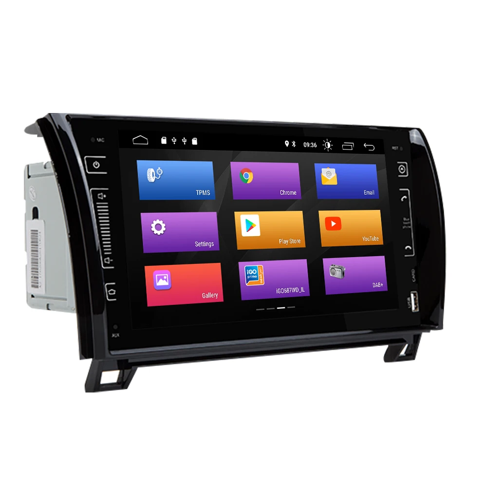 Автомобильный мультимедийный плеер DSP 4 ГБ 2 Din Android 10 для Toyota Tundra Sequoia 2007 2008 2009 2010