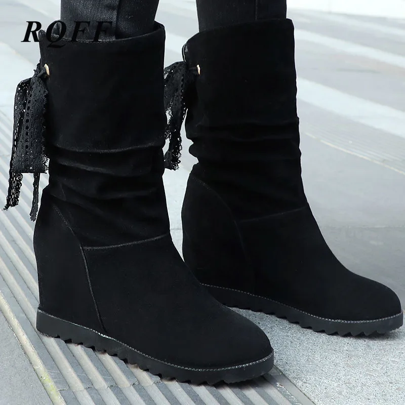 Женские ботильоны без застежки бежевые черные или коричневые ботинки с круглым