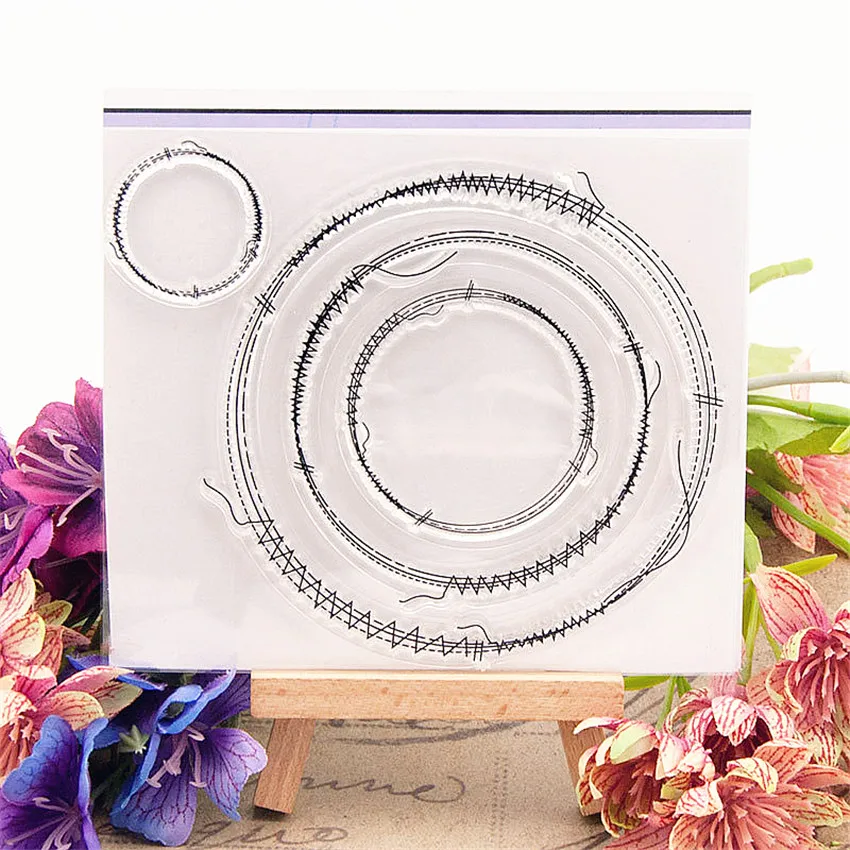 Светильник мпы силиконовые прозрачные для скрапбукинга 10 х1 см | Дом и сад