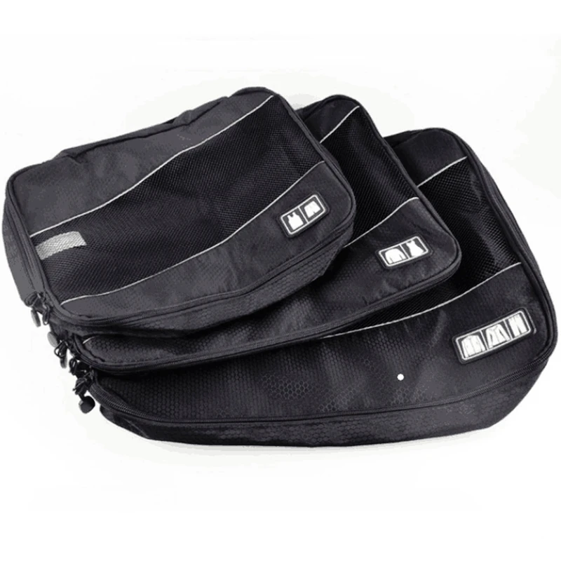 3 шт./компл. упаковка кубов системы высокой емкости Одежда багажная сетка