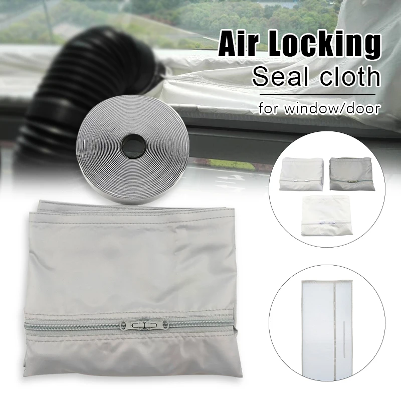 

Портативная уплотнительная ткань для вентиляционного отверстия кондиционера, уплотнительная перегородка, внутри и снаружи, открытый возд...