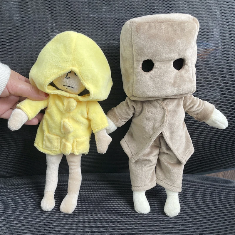 

30CM Little Nightmares Plush Toys Cartoon Figure Soft Stuffed Dolls Accompany Sleep Toys for Kids Children Baby Brinquedos