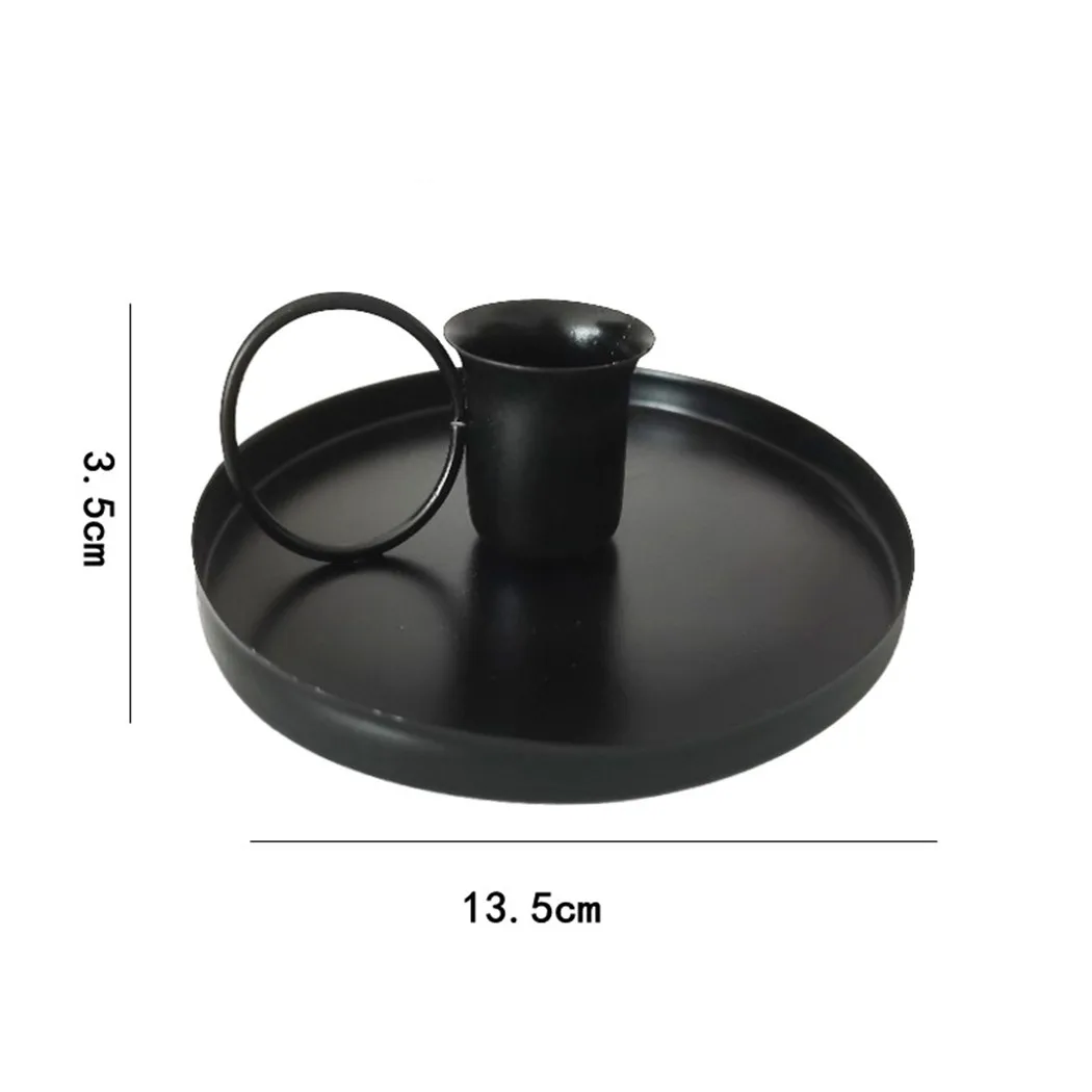 

Marriage Candle Holder Metal Party Professional 13.5*3.5cm Replacement