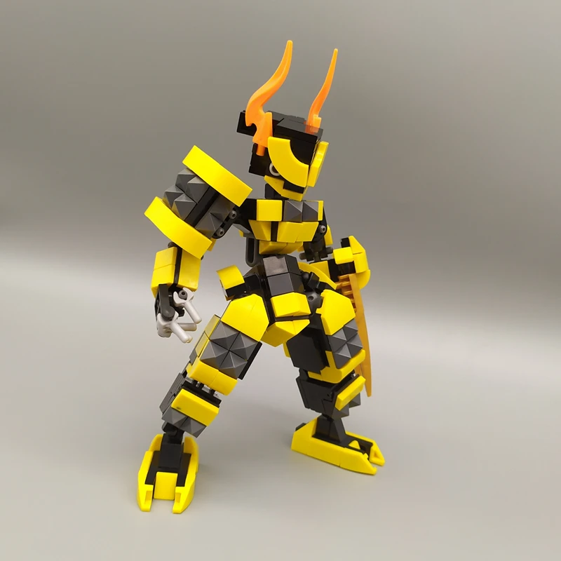 Фигурка конструктора Mech Warrior 264 шт. игрушки для детей броня роботы Аниме фигурки