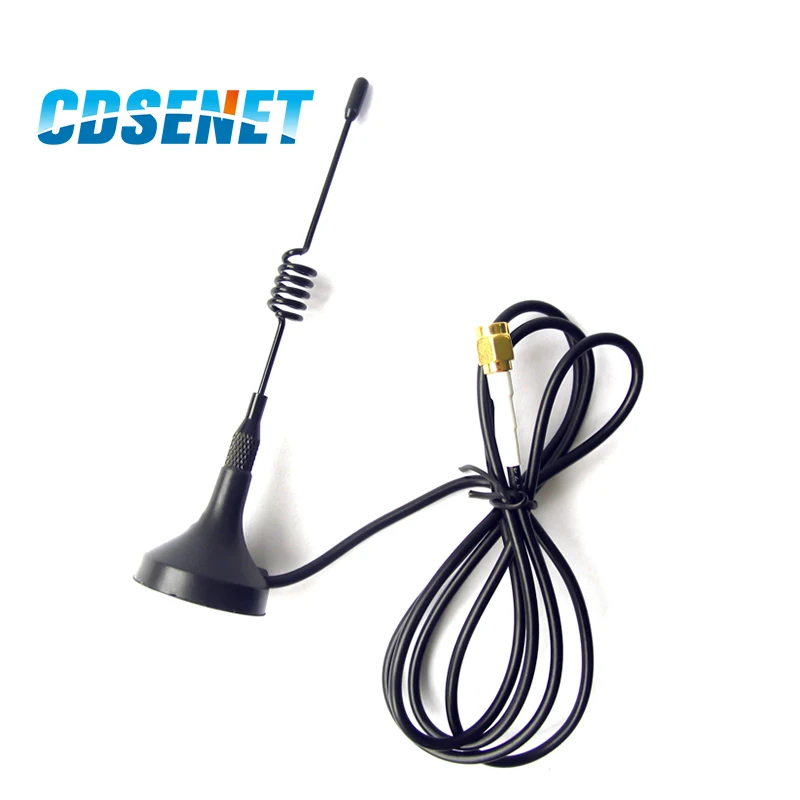 

4Pcs/Lot 490MHz CDSENET TX490-XP-100 High Gain uhf Antenna 3.5dBi With Magnet Base 490 MHz Sma Male Sucker Antenna