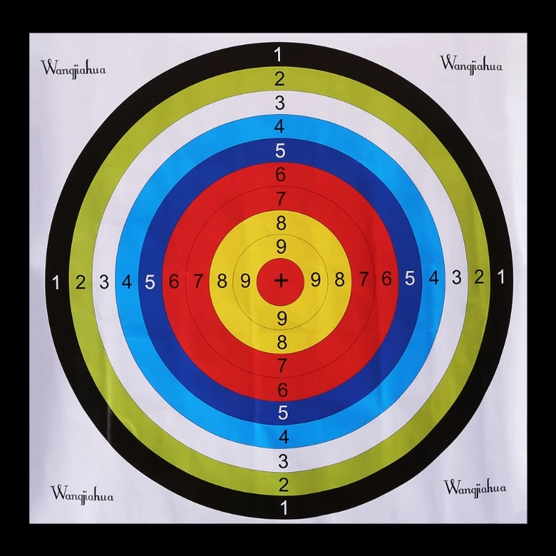 Бумажная мишень для стрелы лук стрельба из лука упражнений в охоте аксессуар