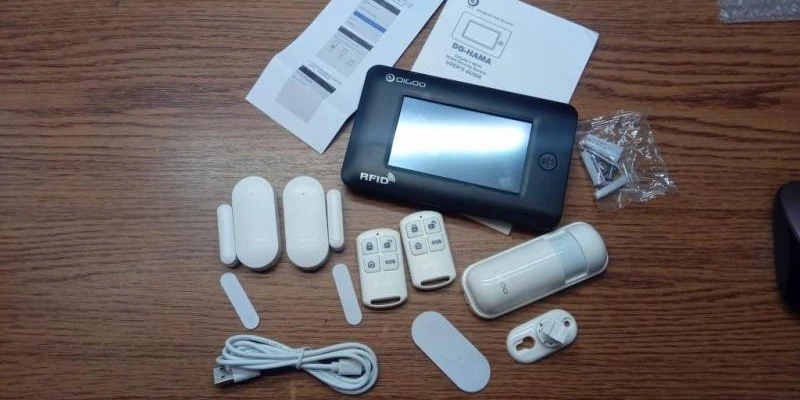 Digoo DG-HAMA сенсорный экран 433 МГц GSM wifi DIY умная домашняя система охранной сигнализации Комплекты Обновления совместимы с Alexa VS DG-Hosa