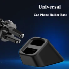 Car Phone Holder Base Air Outlet Clip Desktop Car Cellphone Holder Back Seat GPS Navigation Dashboard Car Mount Phone Support