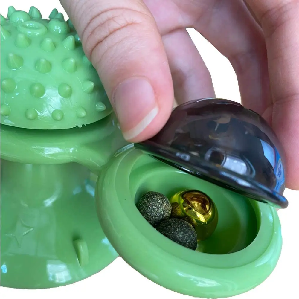 

Cat windmill toy cat turntable creative funny cat molar rod automatic funny cat toy pet supplies